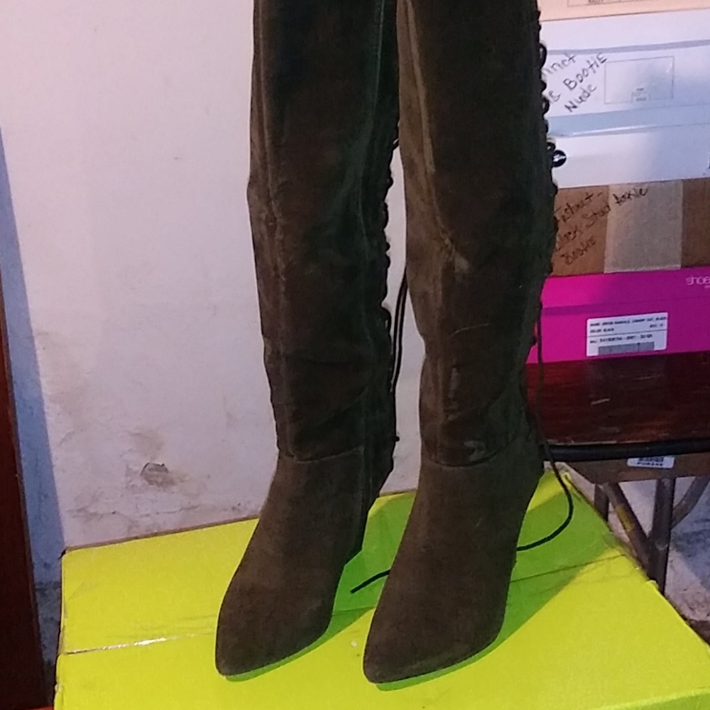 Wedge heel boot